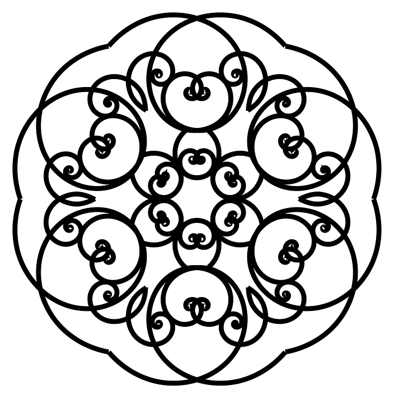 Hexagon Flourish