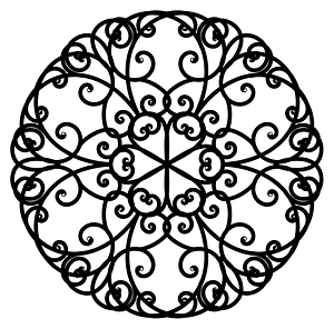 Hexagon Flourish