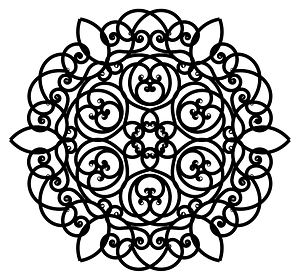 Hexagon Flourish