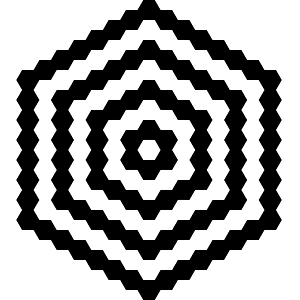 Nested Hexagons