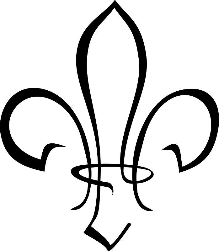 Fleur De Lis Stylized