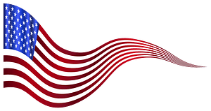 Wavy Usa Flag Banner 2 Variation 2