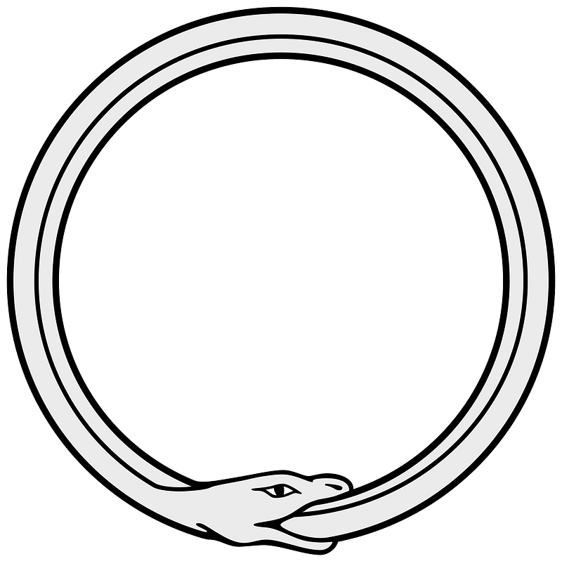 Simple Ouroboros Depiction