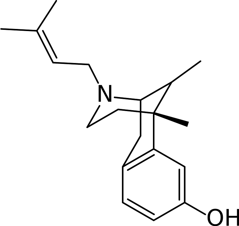Pentazocine Formula