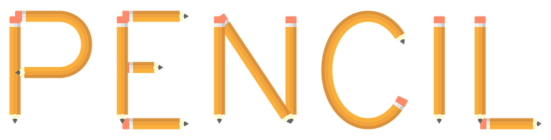 Pencil Typography