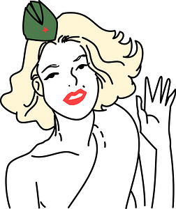 Marilyn Monroe in Soviet Army