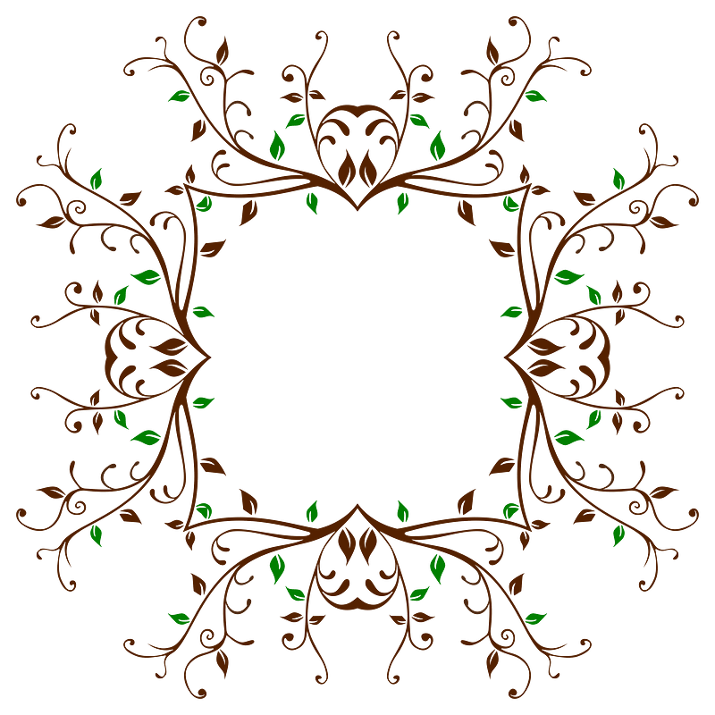 Leafy Vine Frame