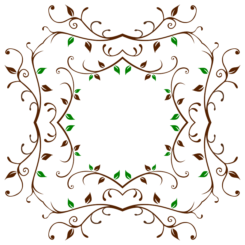 Leafy Vine Frame