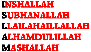 Islam Typography