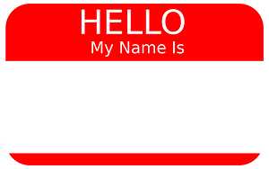 Hello My Name Is