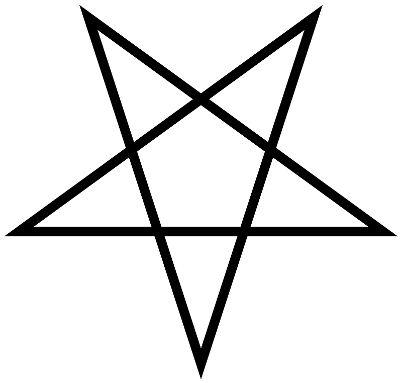 Upside Down Pentagram