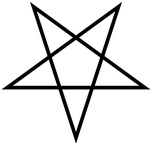 Upside Down Pentagram
