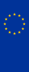 Europe Flag Vertical