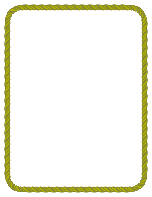 Rope Border 4 (Us Size)