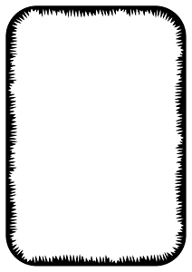 Jagged Border (A4 Size)