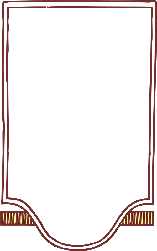 Simple shield frame Colour