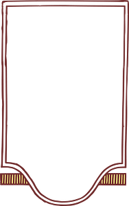 Simple shield frame Colour