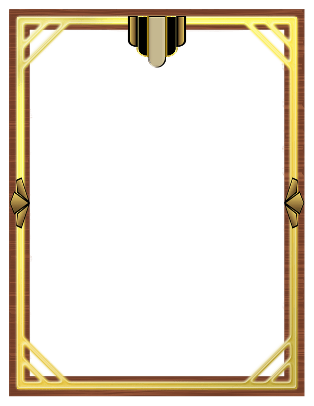 Art Deco Border 4