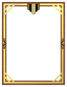 Art Deco Border 4