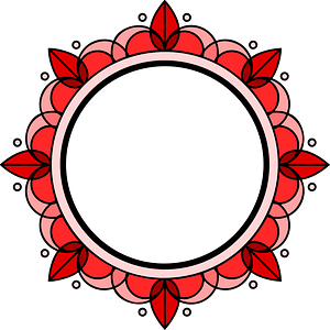 Art Deco Frame Colour