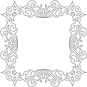 Decorative Square Frame 5