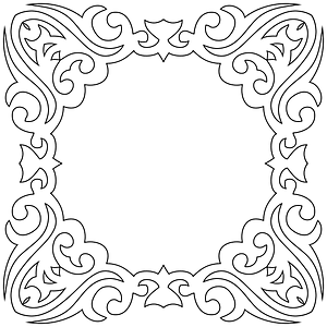 Decorative Square Frame 6