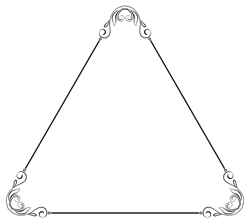 Elegant Flourish Frame Extrapolated