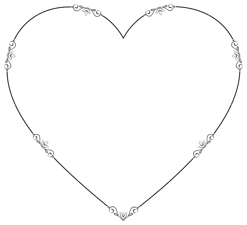 Elegant Flourish Frame Extrapolated