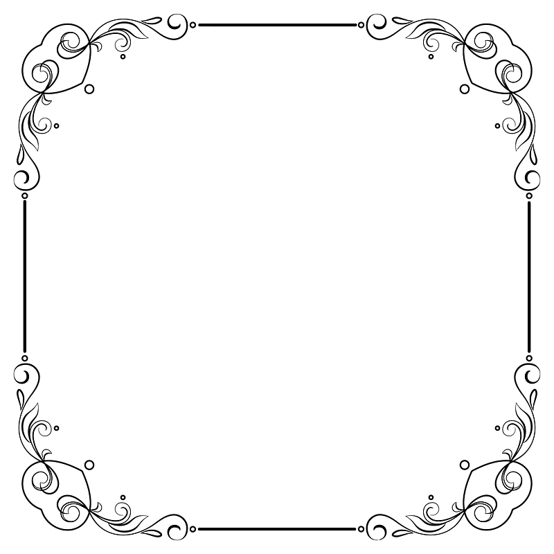 Elegant Flourish Frame