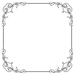 Elegant Flourish Frame