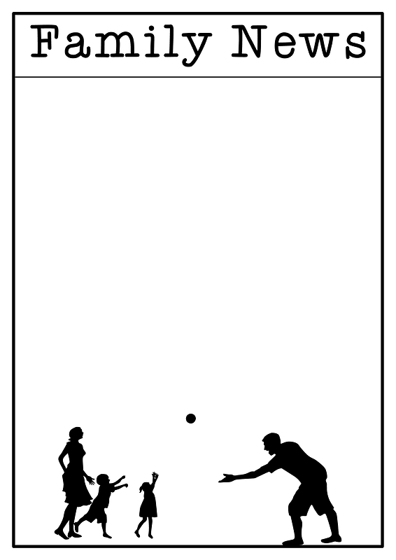 Family News (A4 Size)