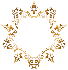 Floral Flourish Frame 13