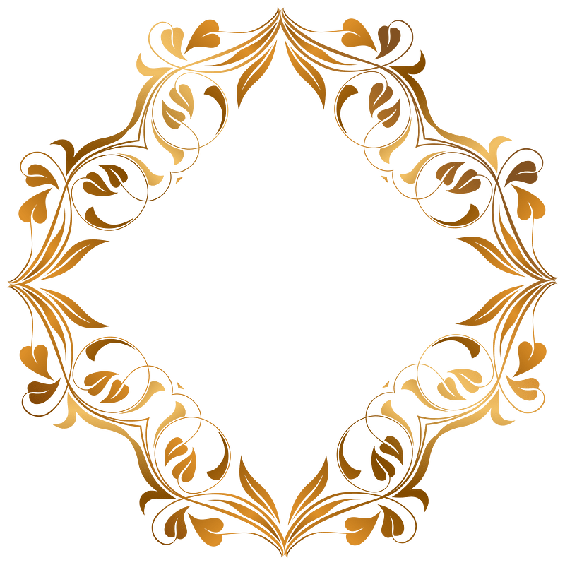 Floral Flourish Frame 20