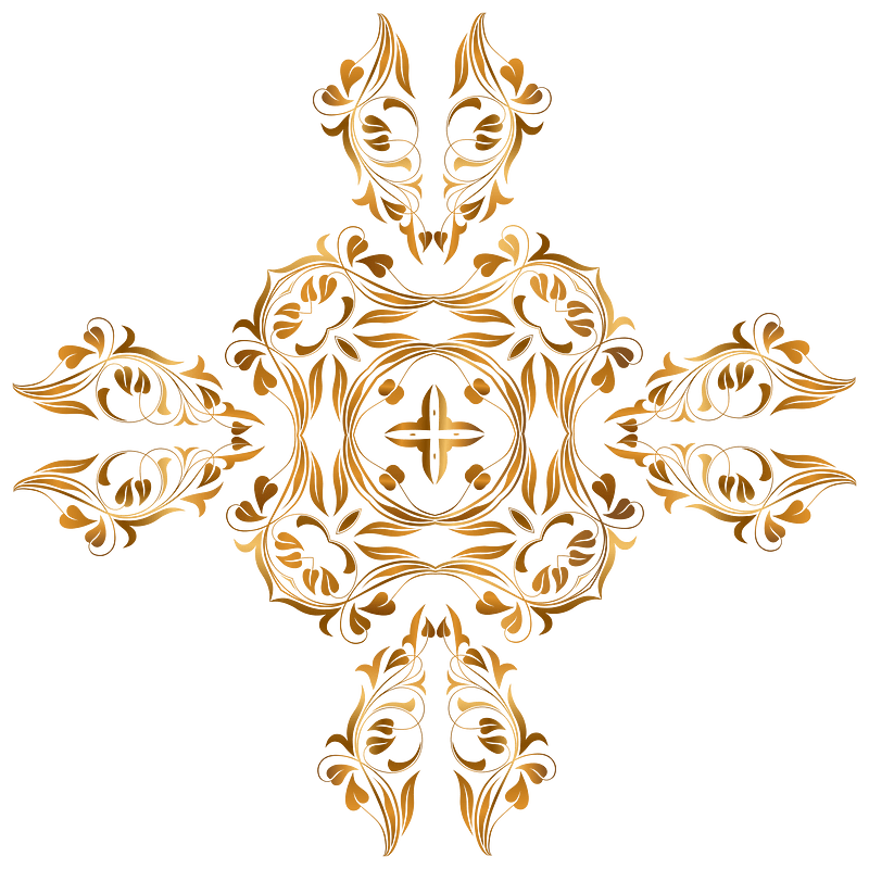 Floral Flourish Frame 21
