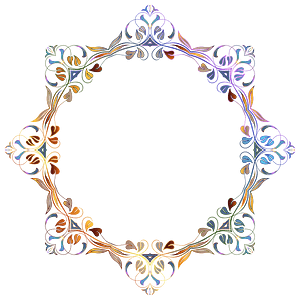 Floral Flourish Frame 26