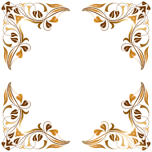Floral Flourish Frame 5