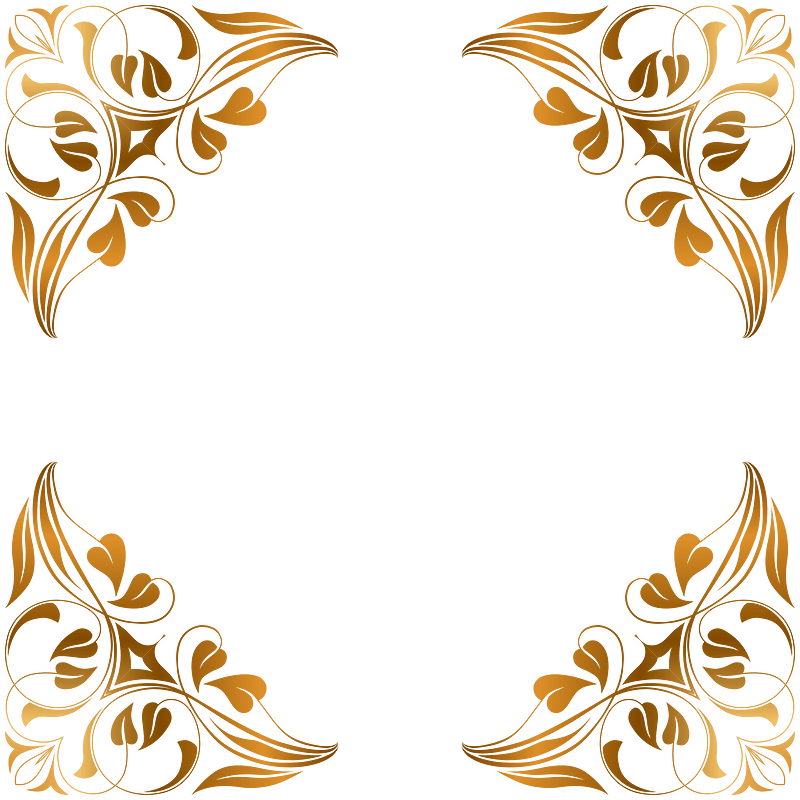 Floral Flourish Frame