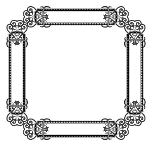 Floral Flourish Frame Interpolated