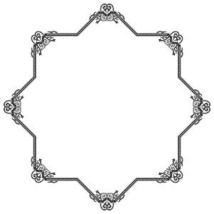 Floral Flourish Frame Interpolated