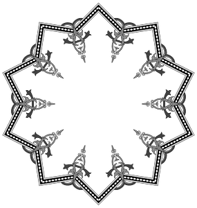 Floral Flourish Frame Interpolated