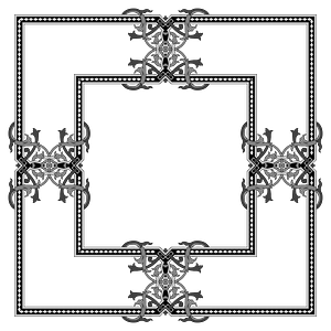 Floral Flourish Frame Interpolated