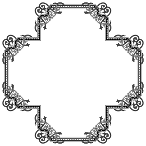 Floral Flourish Frame Interpolated