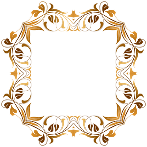 Floral Flourish Frame