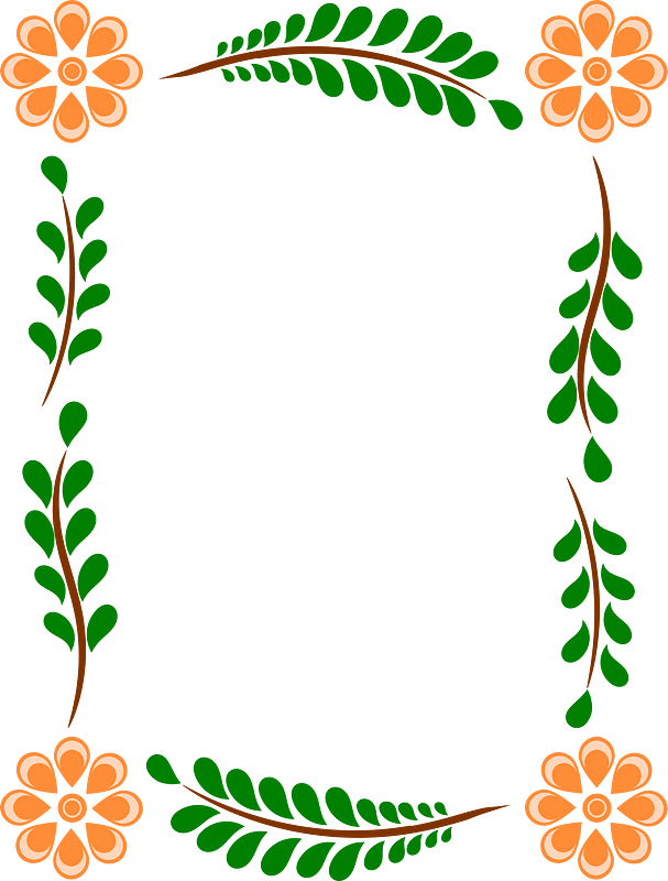 Floral Frame