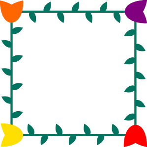 Floral Frame