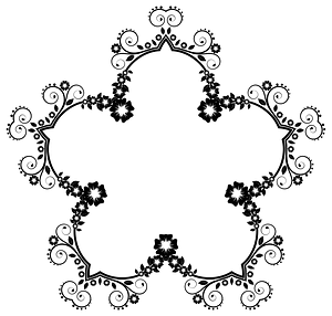 Flower Frame Extrapolated