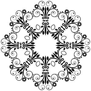 Flower Frame Extrapolated