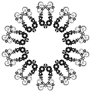 Flower Frame Extrapolated