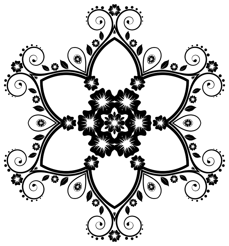 Flower Frame Extrapolated
