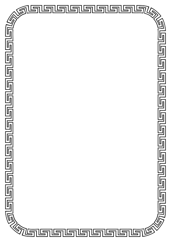 Greek Key (A4 Size)